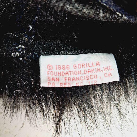 DAKIN KOKO Gorilla & KITTEN Plush Hand Puppet 1986 Vintage w/ Tag Sign Language - Picture 7 of 14